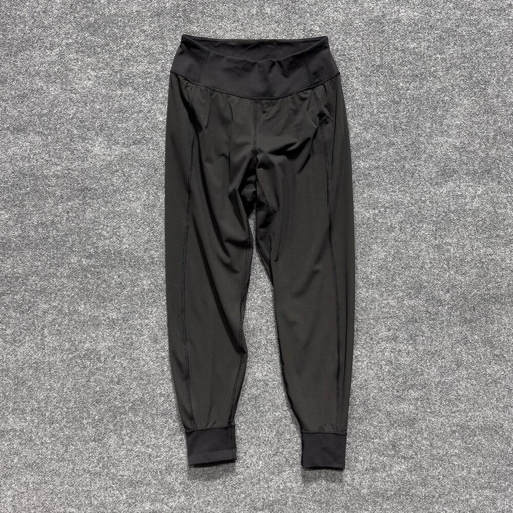 Lululemon Pants Womens 10 Black Sunsetter High Rise Tapered Jogger Yoga Athletic